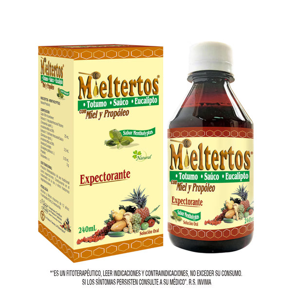 Mieltertos Jarabe Natural Freshly Frasco X 240 Ml