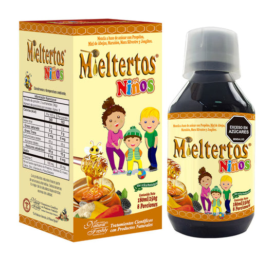 Mieltertos Jarabe Niños Natural Freshly Frasco X 180 Ml