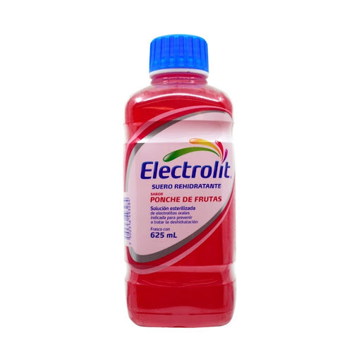 Electrolit Suero Hidratante Ponche de Frutas Frasco X 625 mL
